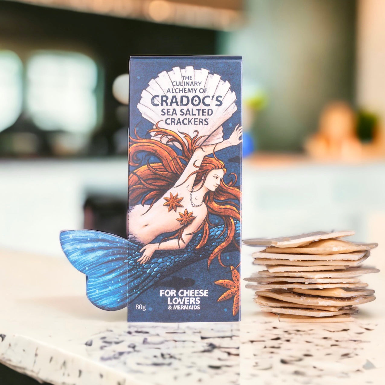 Cradoc's Sea Salted Crackers for Cheese Lovers