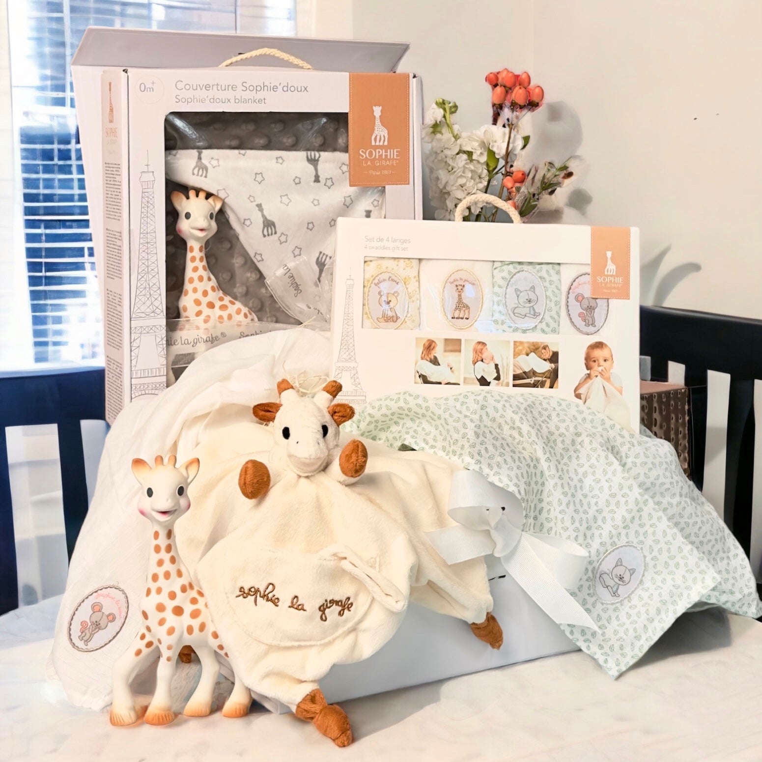 New Baby Hamper: The Ultimate Sophie the Giraffe Collection