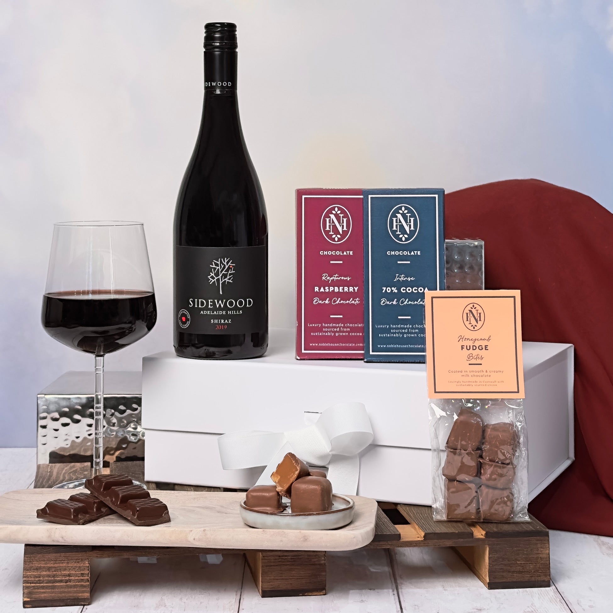 Red Wine Gift Box: Australian Shiraz and Chocs!