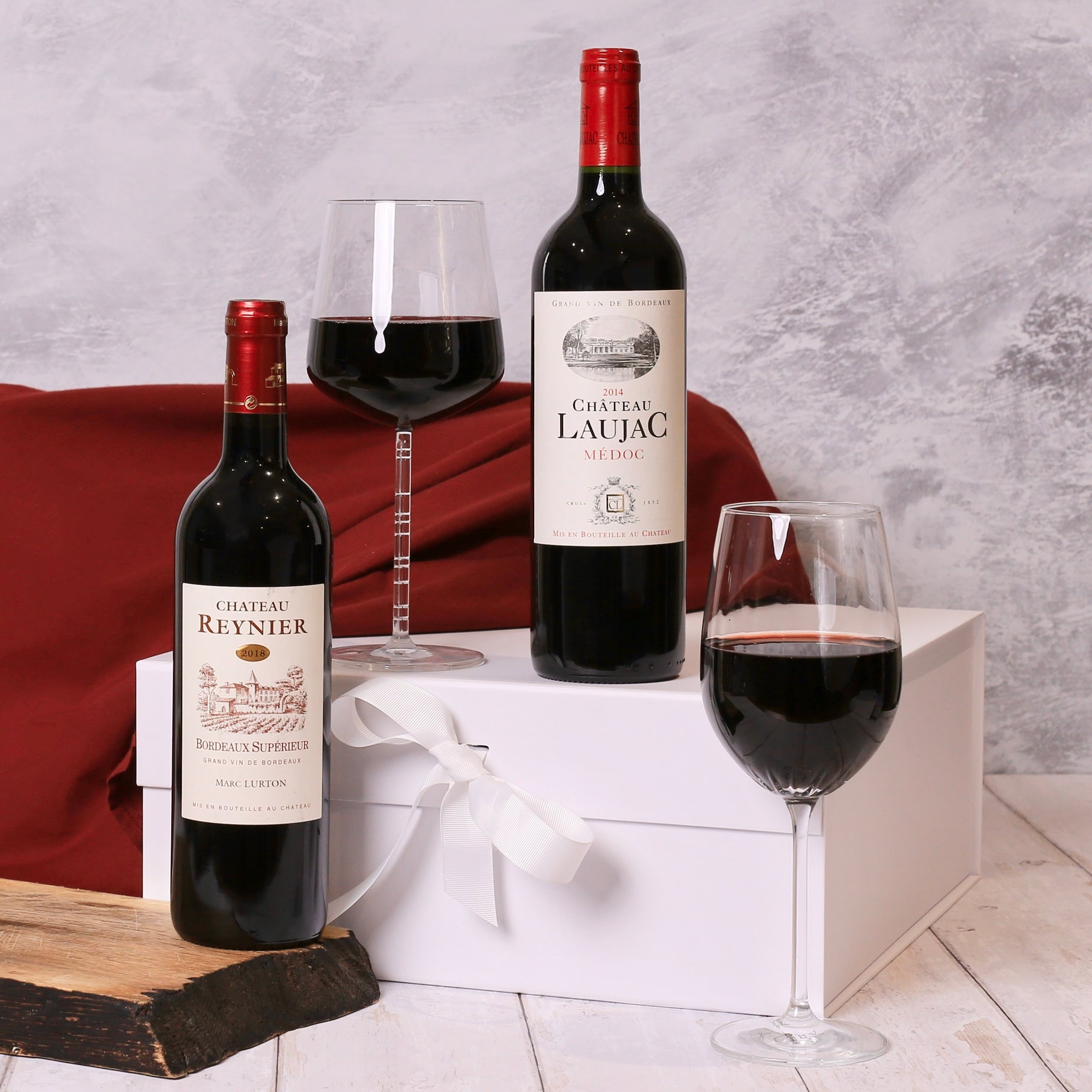 Wine Gift Box: The Bordeaux Lover's Pair