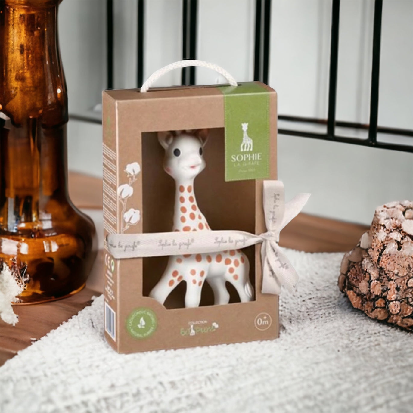 New Baby and Parent Hamper: Iconic Sophie the Giraffe and Treats