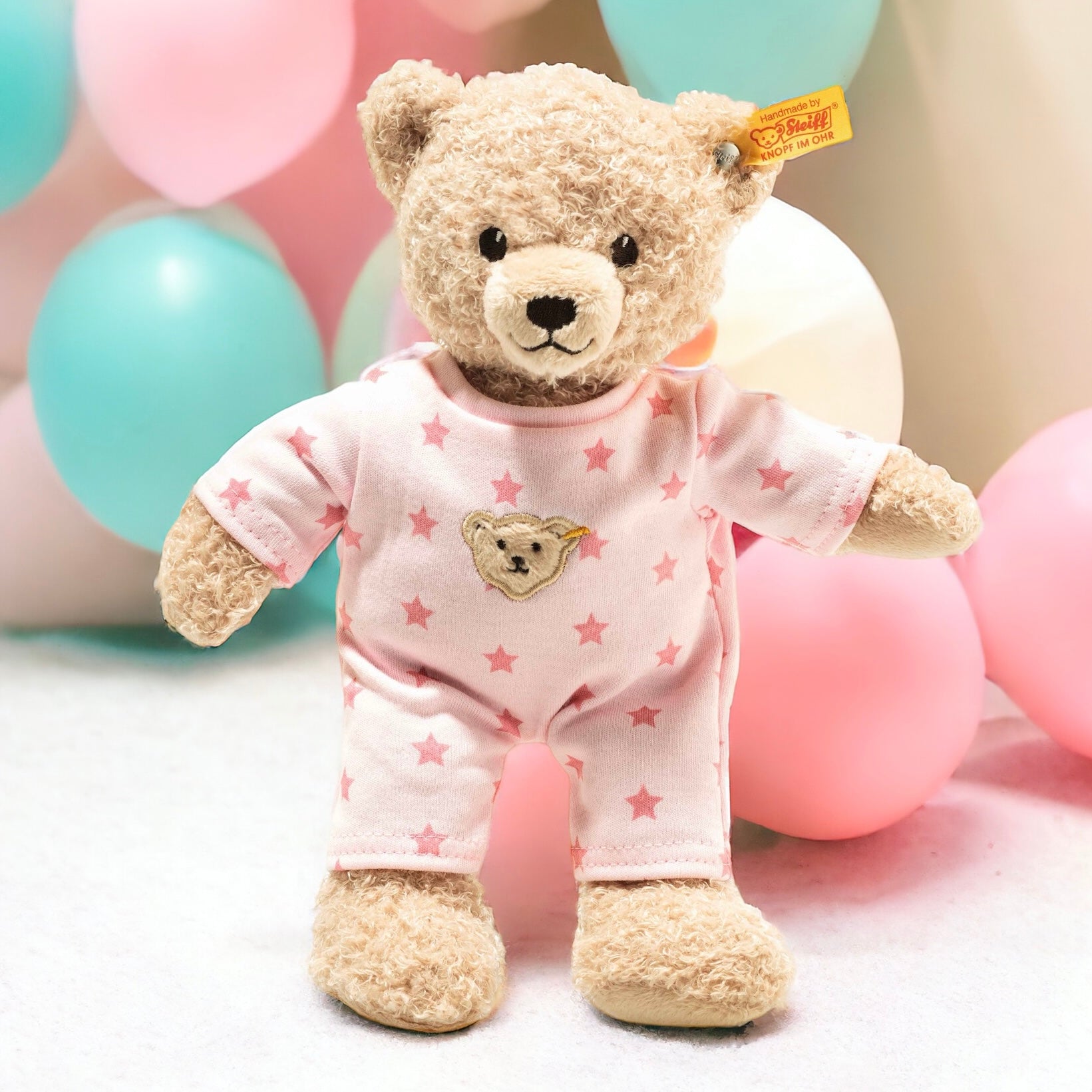 Steiff Teddy and Me Baby Girl Teddy Bear in Pyjamas
