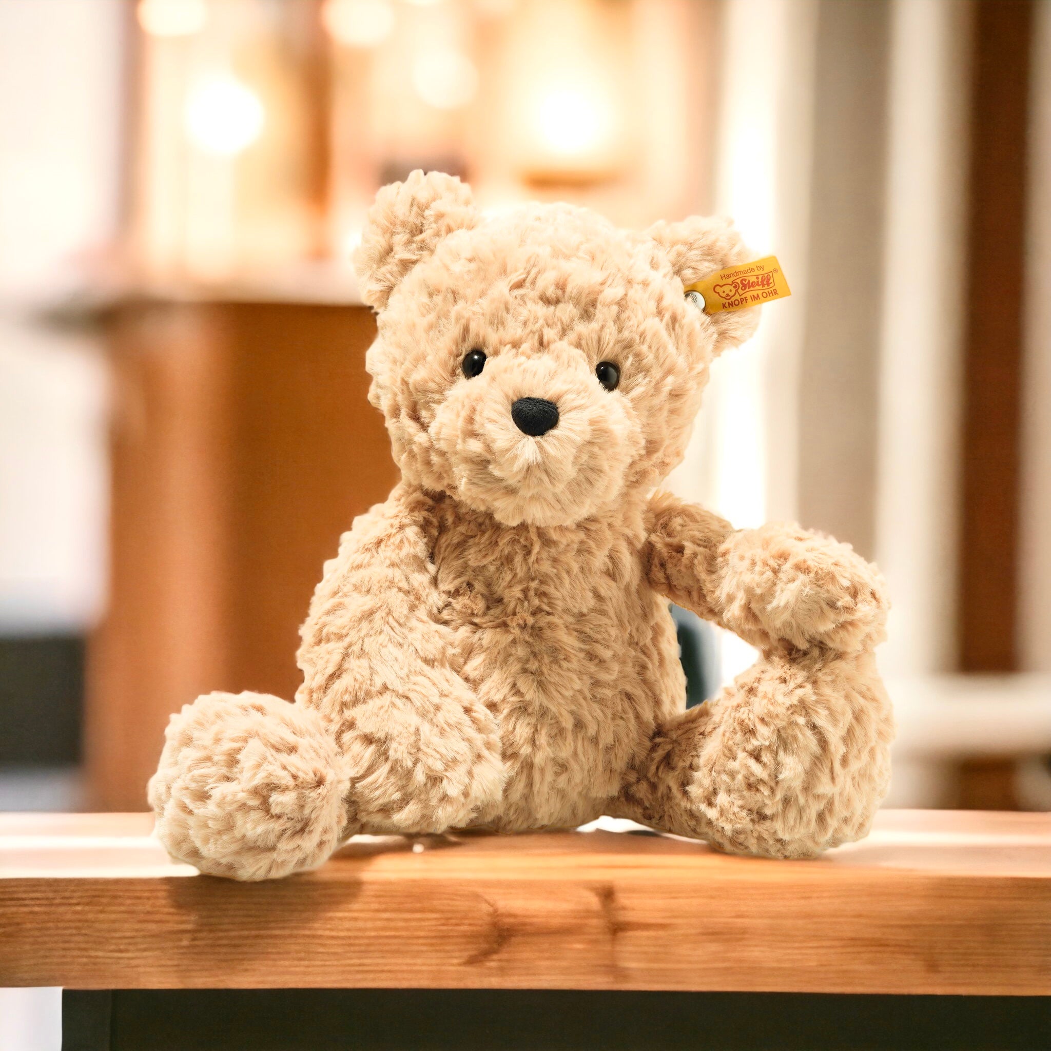 New Baby and Parent Hamper: Steiff Jimmy Teddy Bear and Treats