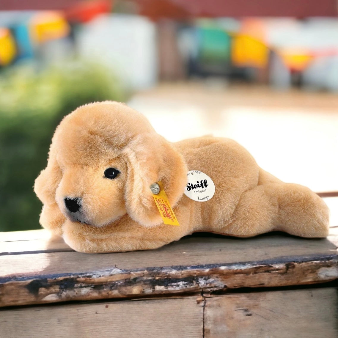 Steiff Little Friend Lumpi Golden Retriever Puppy