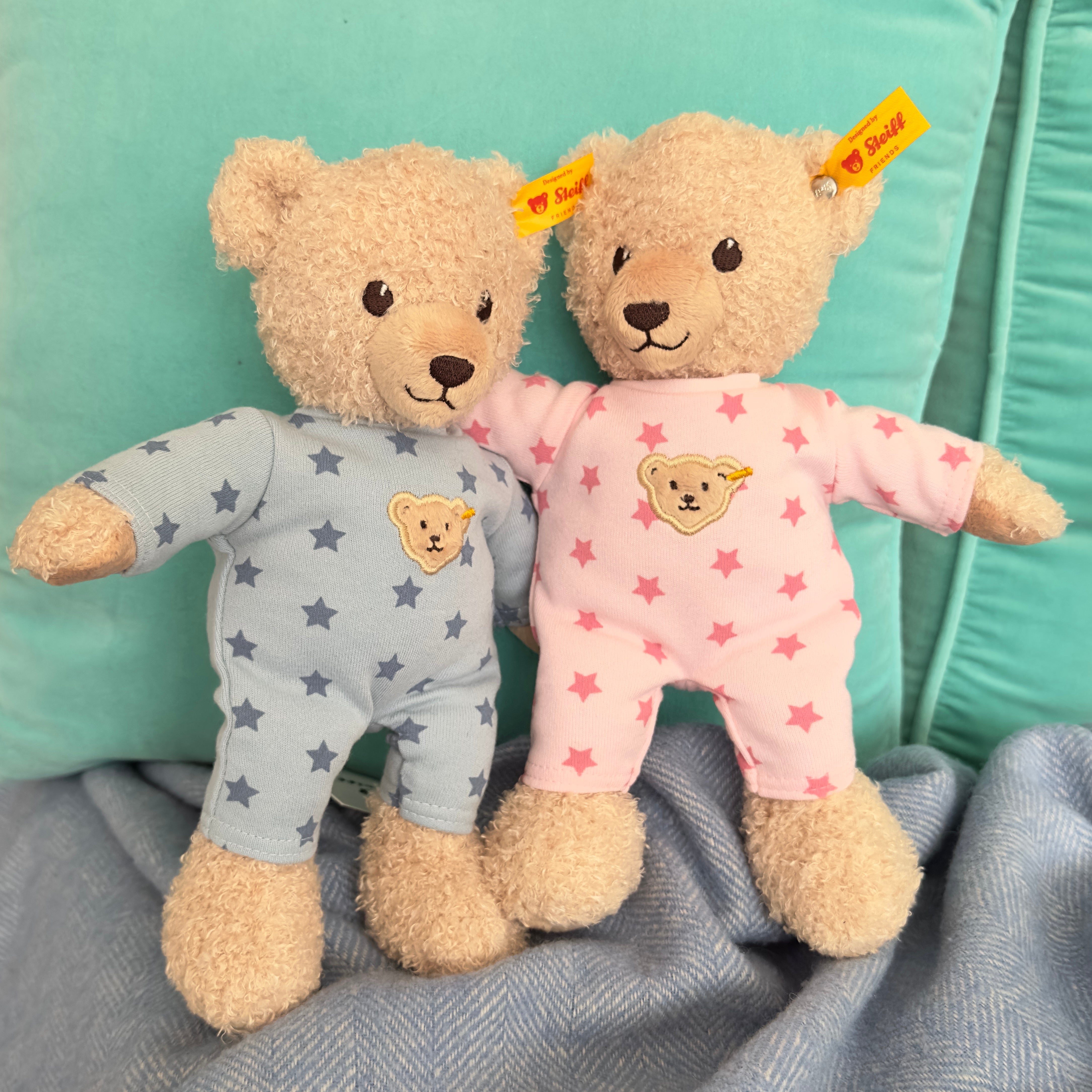 Steiff Teddy and Me Baby Boy Teddy Bear in Pyjamas