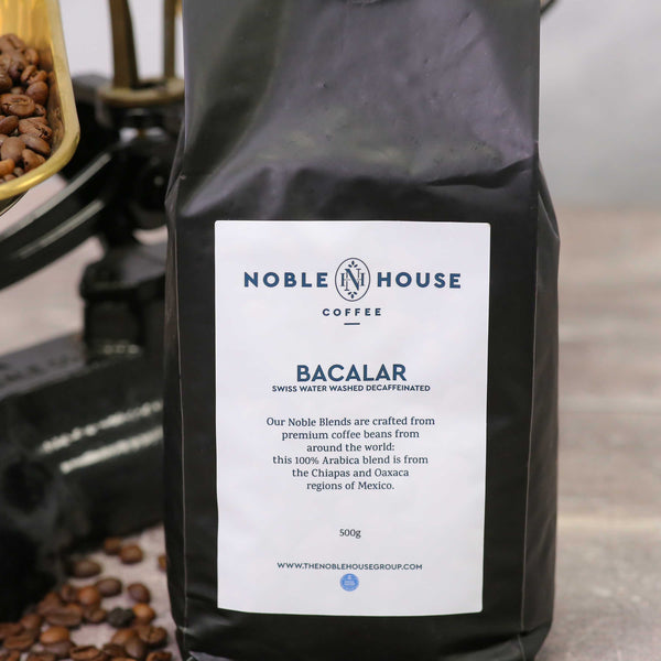 Bacalar Decaffeinated 100% Arabica Coffee Beans 500g