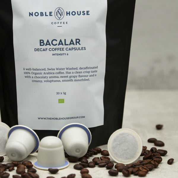 Bacalar Decaffeinated 100% Arabica Coffee Pods