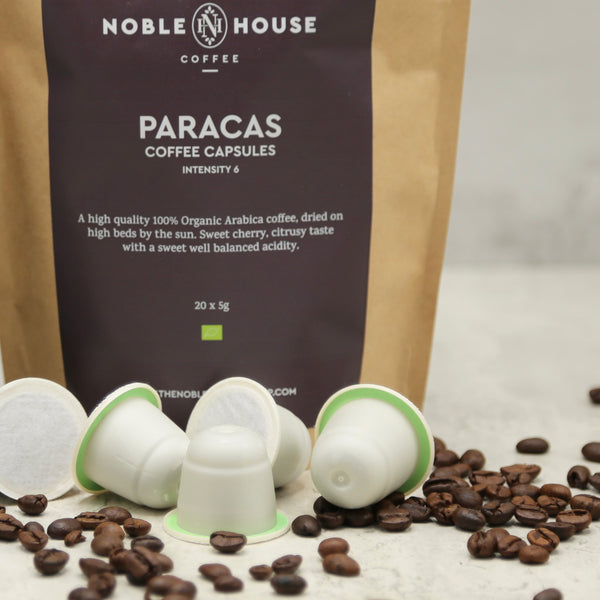 Paracas 100% Arabica Organic Coffee Pods