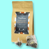 Tregothnan English Breakfast Tea 25 Loose Leaf Pyramids Refill Bag