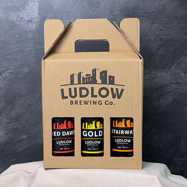 Ludlow Brewing Co 3 Bottle Gift Box