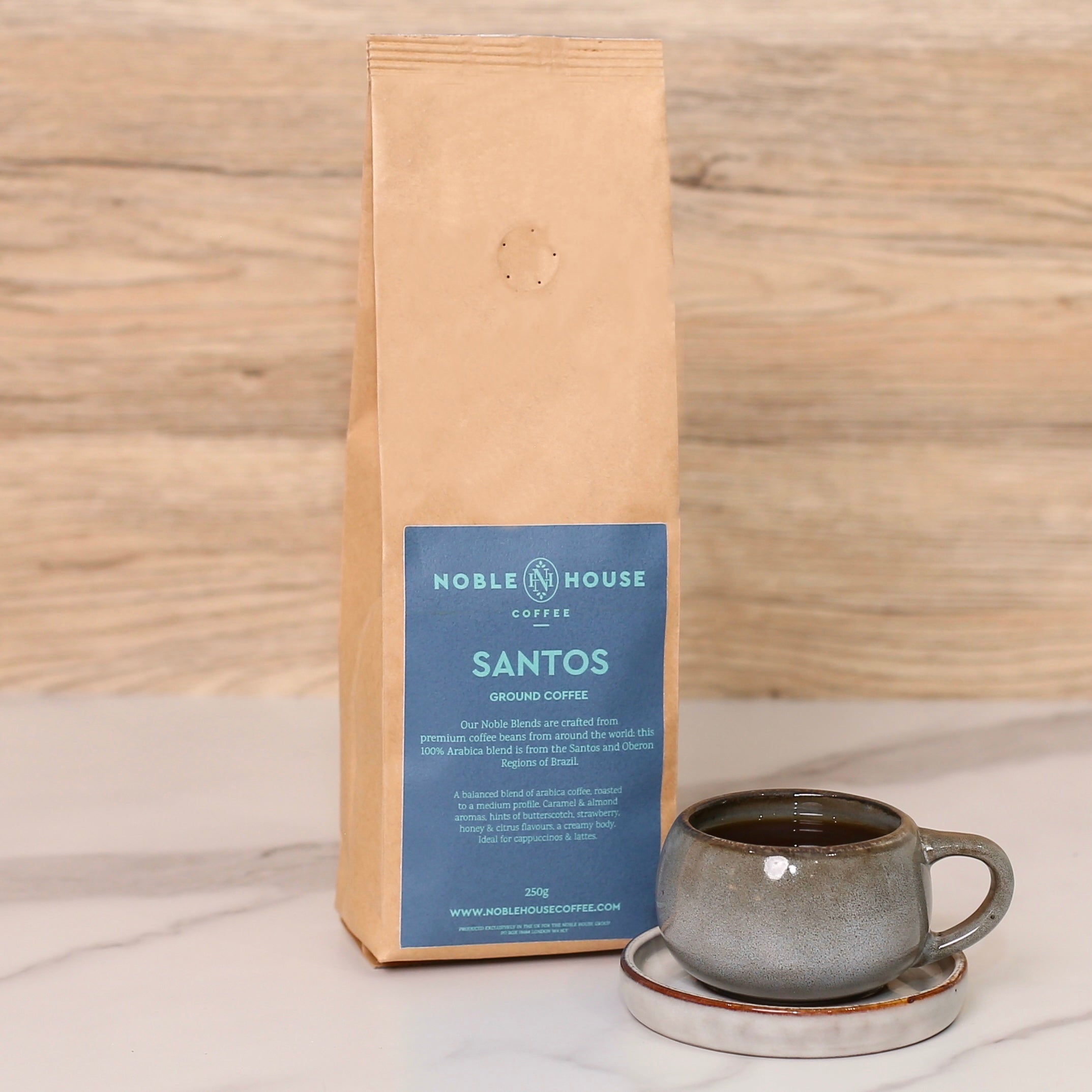 Santos 100% Arabica Ground Coffee 250g