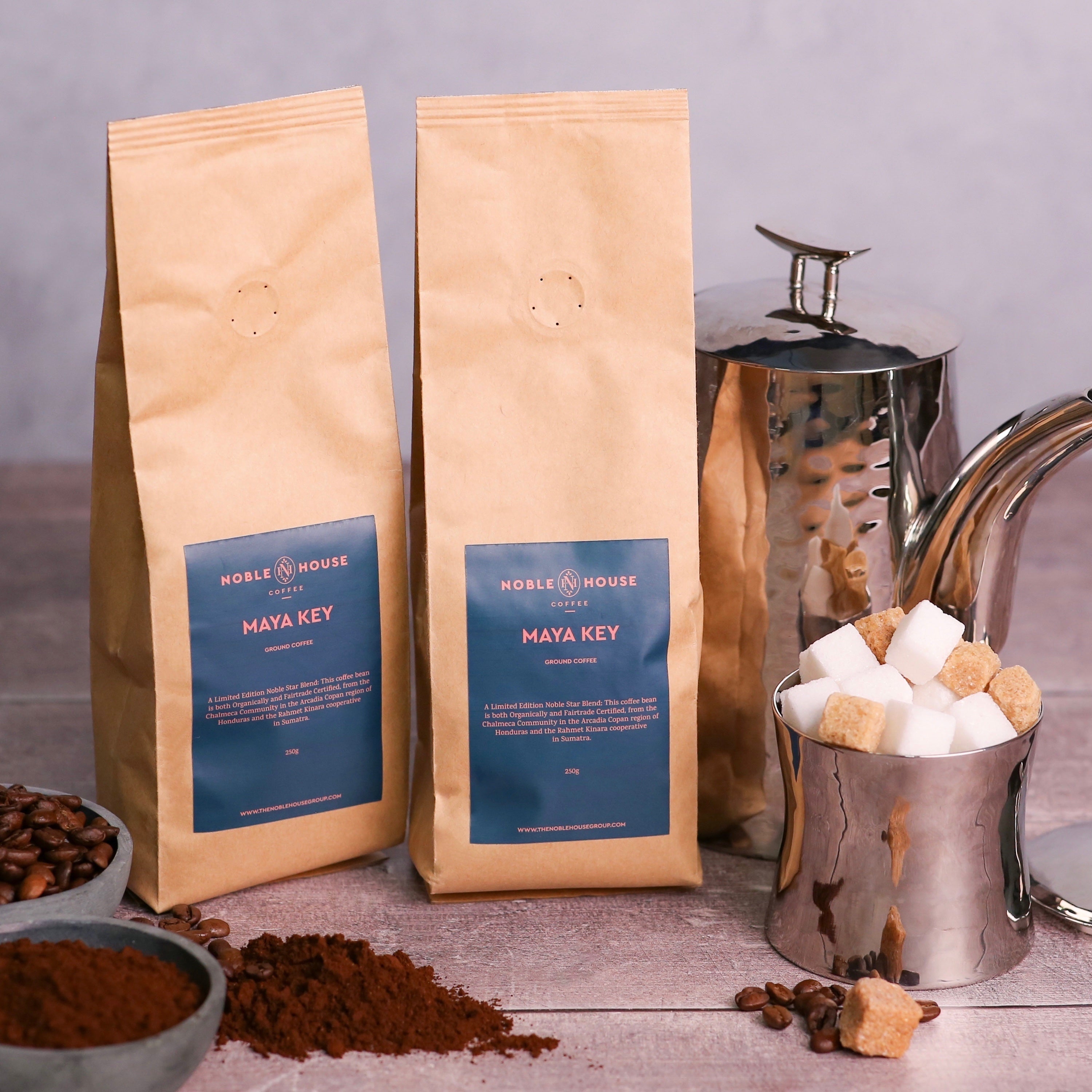 Maya Key Organic and Fairtrade Ground Coffee 250g
